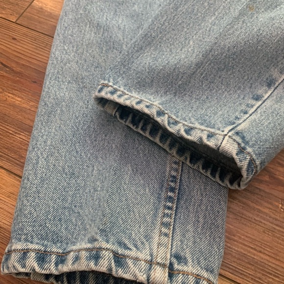 Levi's Jeans Women's Size 12L Blue 550 Relaxed Fit Tapered Leg Paper Tag Vtg 90s - Picture 14 of 16